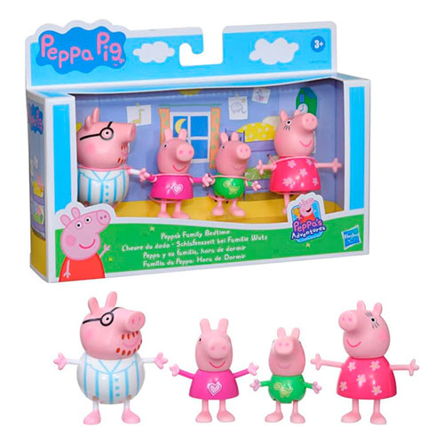 Set Familia Peppa Pig, Figuras Dibujos Peppa Pig