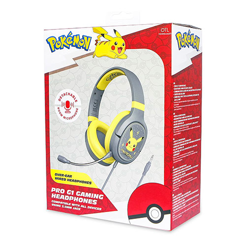 NINTENDO AUDIFONOS POKEMON PIKACHU La Jugueteria Actual